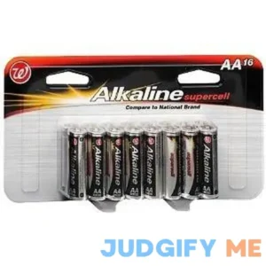 Walgreens Alkaline Supercell Batteries
