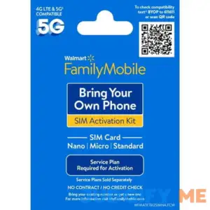 Walmart Family Mobile Bring Your Own Phone SIM Kit