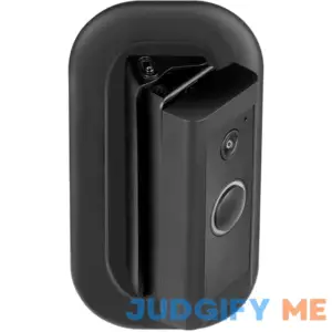 Wasserstein Horizontal Adjustable Angle Mount and Wall Plate for Ring Video Doorbell Wired