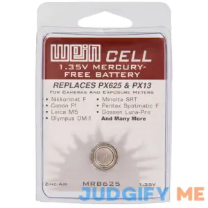 Wein MRB625 1.35V Mercury Replacement Battery