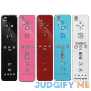 Wii Game Remote Controller Built-in Motion Plus Joystick Joypad for Nintendo