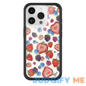 Wildflower Fruit Tart iPhone Case iPhone 15 Pro