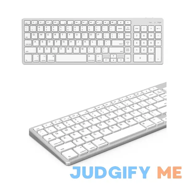 Wireless Bluetooth Keyboard for Apple Mac OS – US QWERTY Layout Wireless Bluetooth Keyboard for Apple Mac OS – US QWERTY Layout