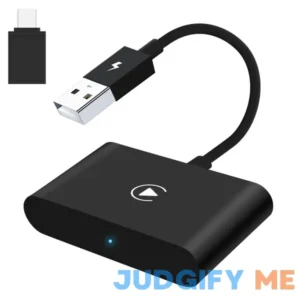 Wireless Carplay Adapter for Apple Devices Converts Wired to Wireless Carplay Dongle Wireless Control for iPhone iOS 10+ for Cars 2015+