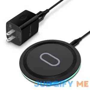 Wireless Charger Samsung Fast Charging Pad for Samsung Galaxy S24/S23 Ultra/S22/S21/Z Flip 5