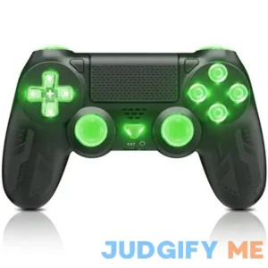 Wireless Controller for PS4 with RGB LED Button Backlight
