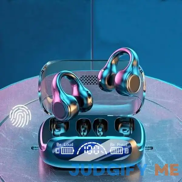 Wireless Ear Clip Skeleton Conduction Headphones Clearance Bluetooth 5.3 Waterproofs Open Ear Headphones Wireless Ear Clip Skeleton Conduction Headphones Clearance Bluetooth 5.3 Waterproofs Open Ear Headphones