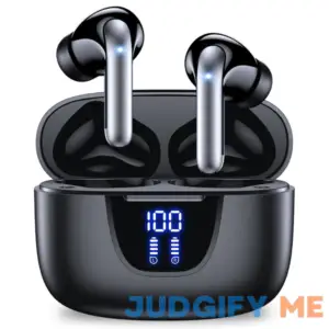 Wireless Earbuds 76Hrs Playtime Ear Buds Bluetooth Headphones with LED Power Display Charging Case Stereo in-Ear Earphones IPX7 Waterproof Sports