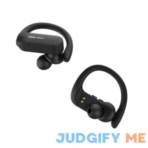 Wireless Earbuds Bluetooth 5.3 Built-in Microphone in Ear with Earhooks Charging Case for Running