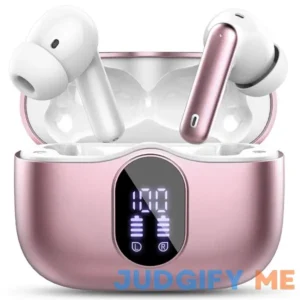 Wireless Earbuds Bluetooth 5.3 Headphones Bass Stereo Ear Buds with Noise Cancelling Mic LED Display in Ear Earphones IP7 Waterproof 36H Playtime