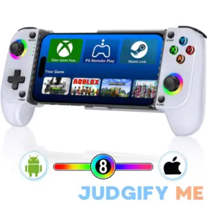Wireless Mobile Gaming Controller for iPhone/Android Phone Game Controller Support Phone Case