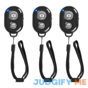 Wireless Remote Shutter for Cellphones and Tablets AOQIYUE Bluetooth Remote for iPhone/Android Camera Control