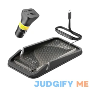 Wireless car Charger Polmxs Fast Wireless Charger Charging pad No-Slip Wireless Phone Charger for car Cell Phone Cordless Charger Holder Wireless Cha