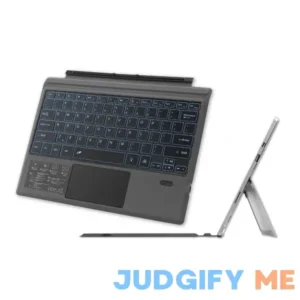 WirelessFinest Wireless Keyboard Type Cover Trackpad Mouse Replacement for Microsoft Surface Pro 7 Pro 6 Pro 5 Pro 4 Pro 3 Bluetooth 7Color LE