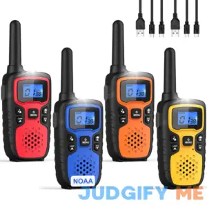 Wishouse Walkie Talkies for Adults Long Range-Handheld 2 Way Radios Rechargeable