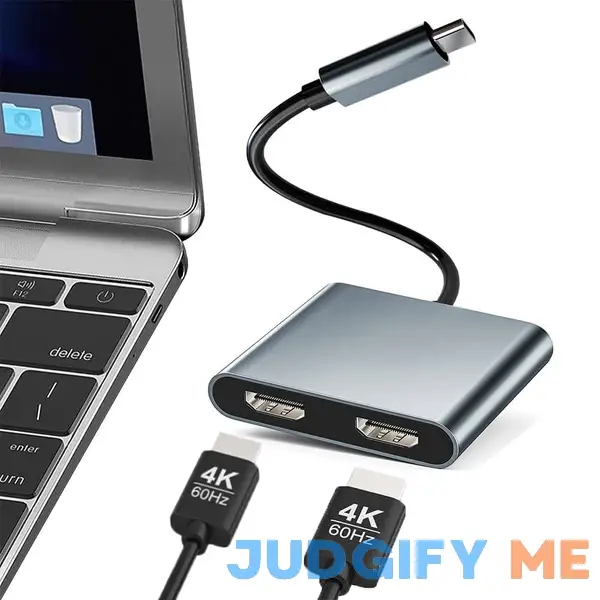 XUJAIOLQP USB C to Dual HDMI Adapter USB Type C to Dual Monitor HDMI Adapter XUJAIOLQP USB C to Dual HDMI Adapter USB Type C to Dual Monitor HDMI Adapter