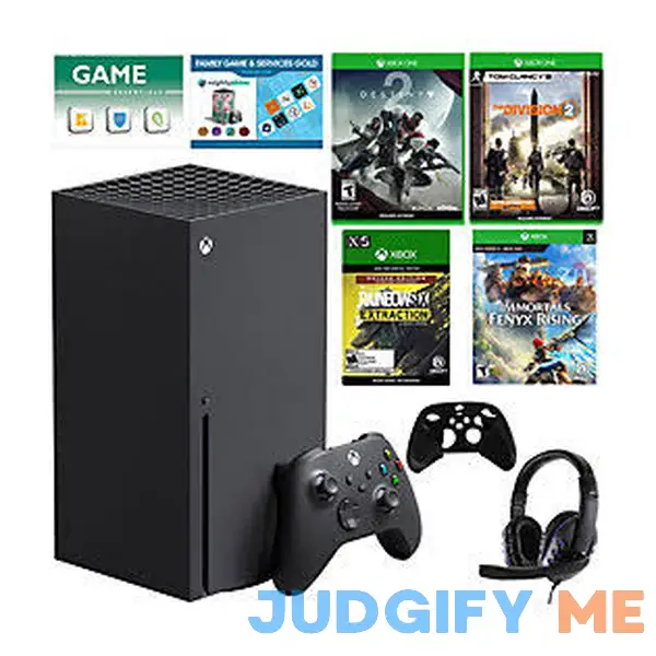 Xbox Series X Console with 4 Games Bundle Xbox Series X Console with 4 Games Bundle