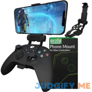 Xbox Series X Controller Mobile Gaming Clip Xbox Controller Phone Mount Adjustable Phone Holder Clamp Compatible with Xbox Series X|S