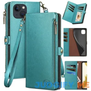 XcaseBar for iPhone 14 6.1" case with Zipper Credit Card Holder