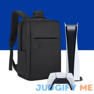 Xesvk Carrying Case Travel Case for PS 5 Protective Travel Storage Handbag Backpack Console