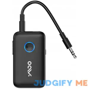 YMOO Bluetooth 5.3 Audio Adapter for TV/Airplane/Bluetooth Headphones/Speaker