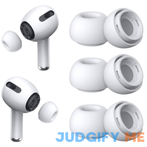 YUWAKAYI イヤーピース Airpods Pro 第1/2世代対応 シリコン イヤーチップ 柔らかい 滑り止め 携帯用収納ボックス付き