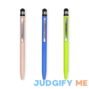 Yoobi Evolve Retro Color-Block Ballpoint Pen 3pk Stylus