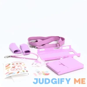 Younik Switch Accessories Bundle 15 in 1 Switch Accessories Kit for Girls Include Switch Carrying Case