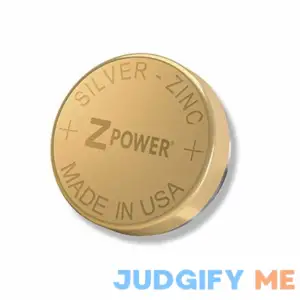 ZPower 312 Rechargeable Hearing Aid Battery - ZPower Battery Silver-Zinc Xr41 (Size 312) - Compatible with Hearing Aids Using ZP