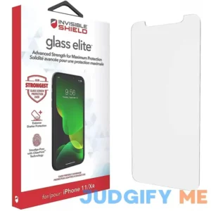 Zagg InvisibleShield Elite Screen Protector for iPhone 11 and XR – Strongest Tempered Glass and