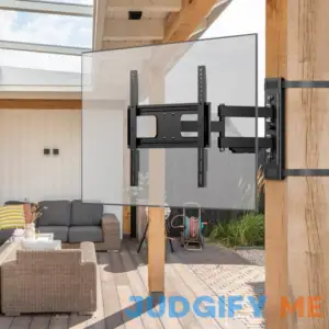 ZeboZap DIY Gazebo TV Mount No Drill Full Motion Outdoor TV Mount