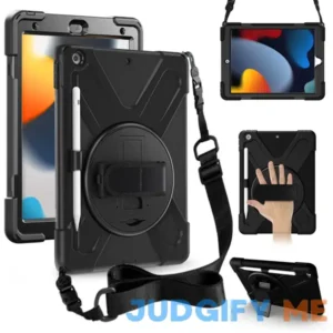 ZenRich iPad 9th Generation Case 10.2 inch 2021 Rugged Shockproof Case for iPad 8th/7th Generation with Pencil Holder