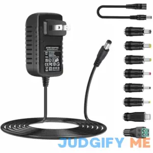 ac Adapter 9V 2A Power Supply AC110V to DC9V 2000mA 1500mA 1000mA 500mA Power Driver 8 DC Plug Tips 9 Volt Converter Inverter Charger Transformer ac