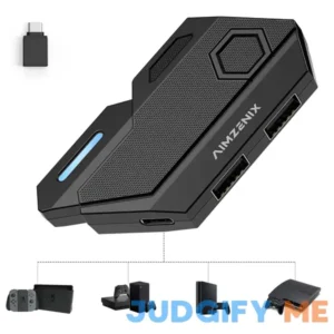 arVin Keyboard and Mouse Adapter for Nintendo Switch/Xbox One/Xbox 360/Xbox Series S/X/PS3/PS4