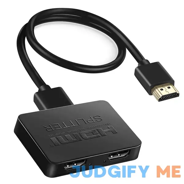 avedio links HDMI Splitter 1 in 2 Out 4K HDMI Splitter for Dual Monitors Duplicate/Mirror Only avedio links HDMI Splitter 1 in 2 Out 4K HDMI Splitter for Dual Monitors Duplicate/Mirror Only