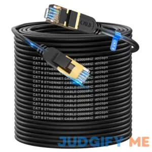cat gruciso cat 8 Ethernet Cable High Speed Heavy Duty 26AWG Cat8 LAN Network Cable 40Gbps