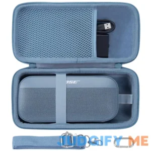 co2CREA Hard Travel Case Replacement for Bose SoundLink Flex Bluetooth Portable Speaker (Stone Blue Case)