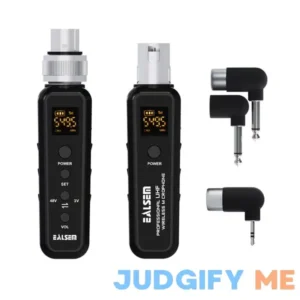 ealsem UHF Wireless XLR Transmitter & Receiver System