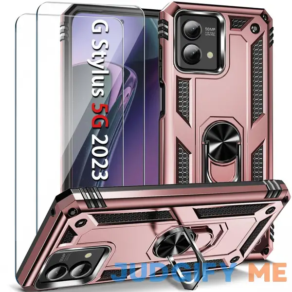 for Moto G Stylus 5G 2023 Case with Tempered Glass Screen Protector for Moto G Stylus 5G 2023 Case with Tempered Glass Screen Protector