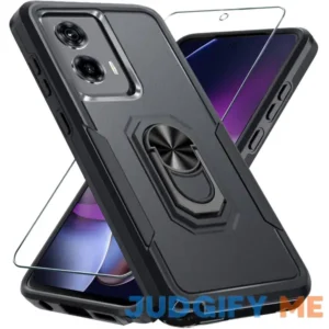 for Moto G Stylus 5G 2024 Case with Screen Protector Tempered Glass
