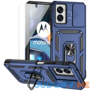 for Motorola Moto G Power 5G 2024 Case with Camera Lens Cover HD Screen Protector
