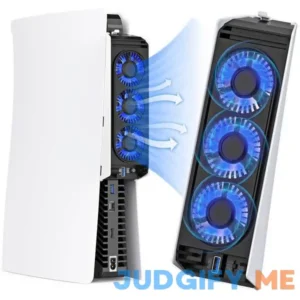 for PS5 Cooling Fan with Led Light
