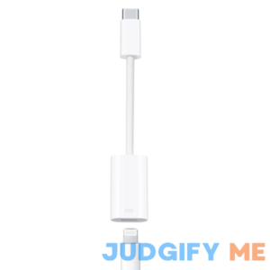for USB C to Lightning Audio Adapter