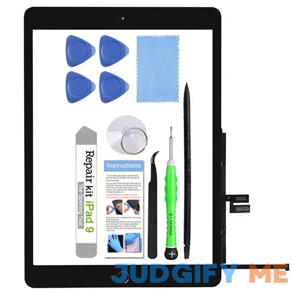 for iPad 9 A2602 A2603 A2604 A2605 Screen Replacement Glass Touch Digitizer Repair Kit with Home Button & Tools for iPad 9 A2602 A2603 A2604 A2605 Screen Replacement Glass Touch Digitizer Repair Kit with Home Button & Tools
