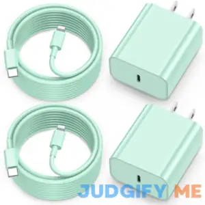 for iPhone Charger Fast Charging 20W USB C Wall Charger 10FT USB C to Lightning Cable