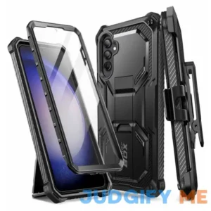 i-blason Armorbox Designed for Samsung Galaxy S23 FE Case with Kickstand & Belt Clip