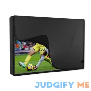 iBirdie Outdoor Waterproof and Weatherproof TV Cover with Zipper flap for 70 to 75 inch Outside Flat Screen TV - Cover Size 68''W x 42''H x 5.5''D