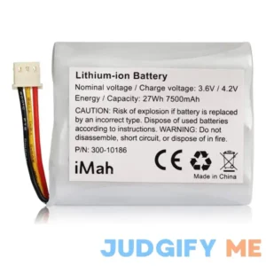 iMah Replacement Battery 300-10186 for ADT Command Smart Security Panel