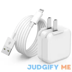 iPad Charger iPhone Charger iPad Cord Fast Charging 12W USB Wall Charger Foldable Portable Travel Plug