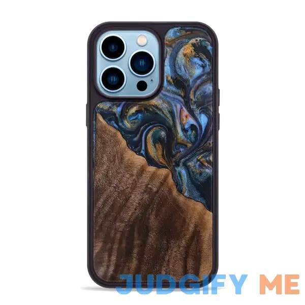 iPhone 14 Pro Max Wood Phone Case for Apple Carved Unique Wood & Resin iPhone 14 Pro Max Wood Phone Case for Apple Carved Unique Wood & Resin